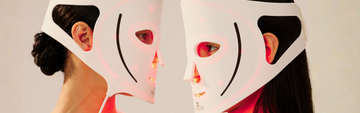 Can I use AHA, Glycolic acid, or Vitamin C with an LED mask?