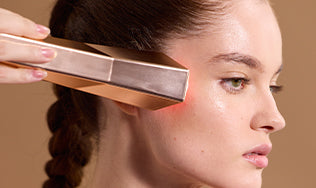 5-in-1 skin tightening tool for the ultimate at-home facelift with LED light therapy